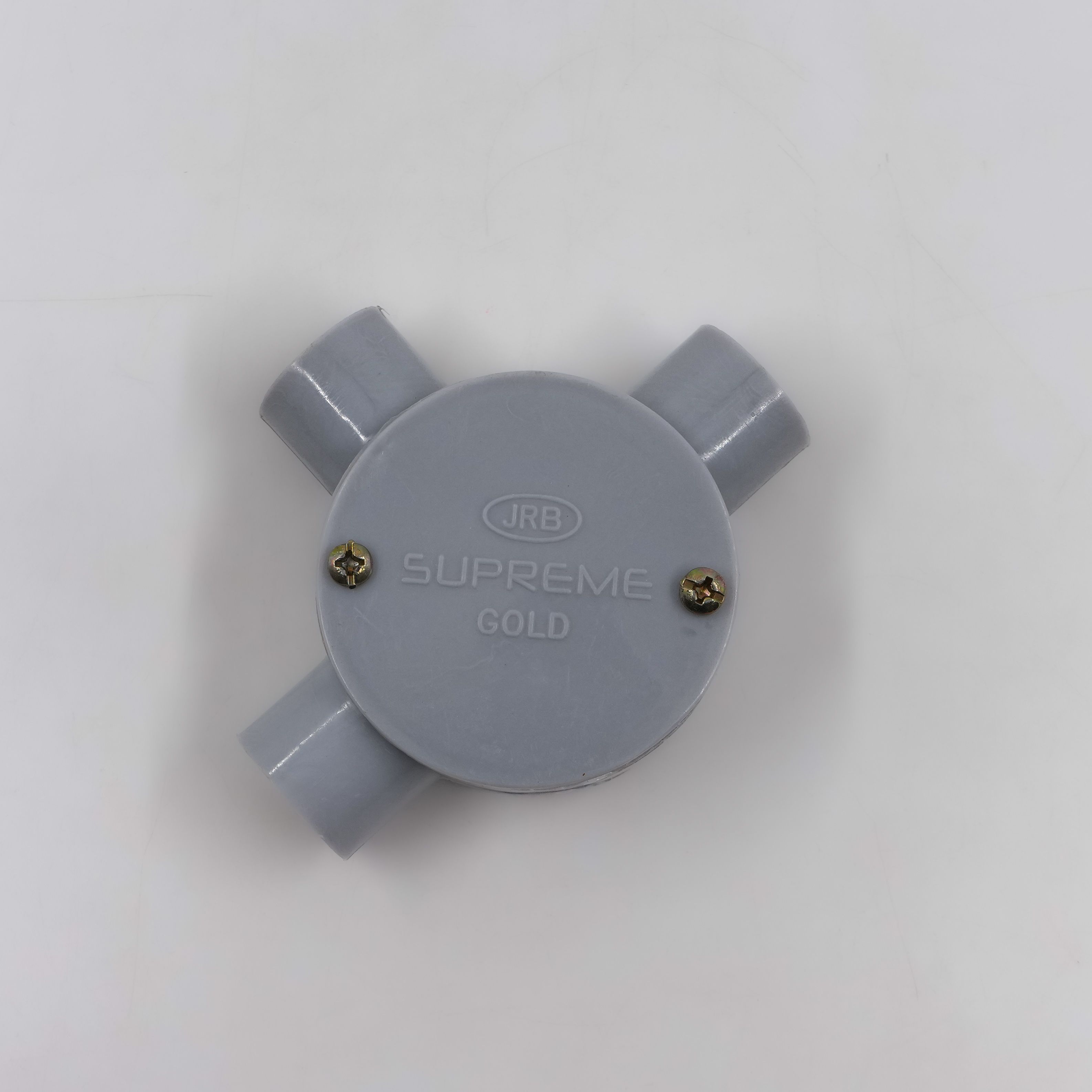 JRB Suppreme - 19Mm Conduit Junction Box 3 Way (Gray)